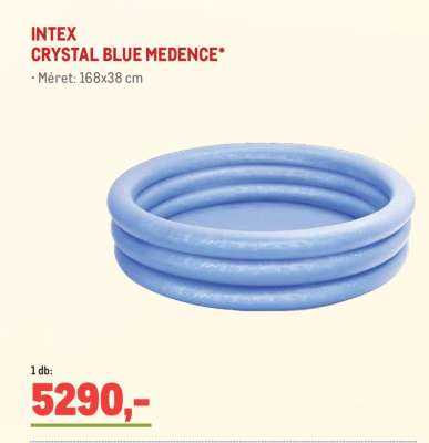 INTEX CRYSTAL BLUE MEDENCE