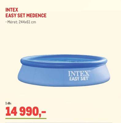INTEX EASY SET MEDENCE