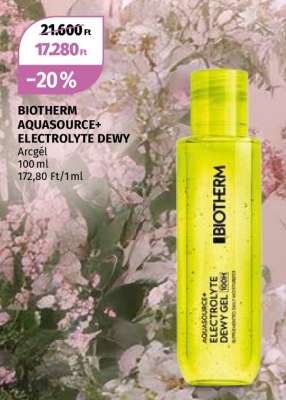 BIOTHERM AQUASOURCE+ ELECTROLYTE DEWY