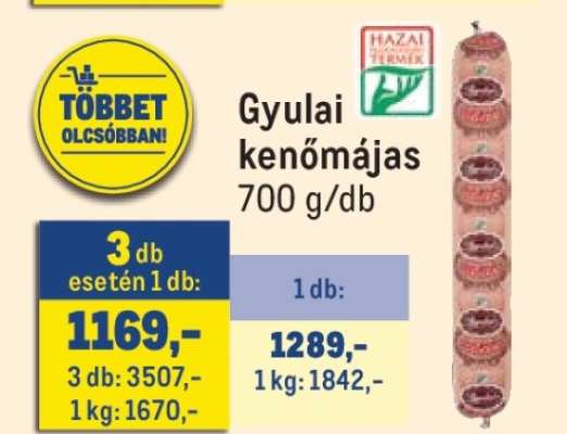 GYULAI KENŐMÁJAS