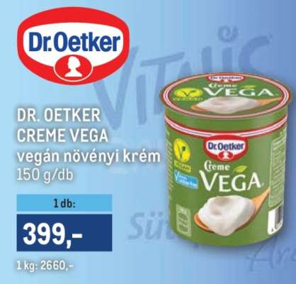 DR. OETKER Creme Vega