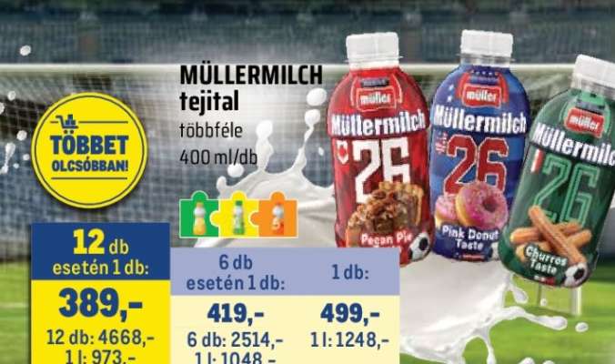 Müllermilch tejital