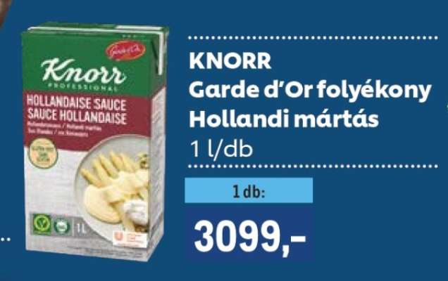 KNORR Garde d’Or folyékony hollandi mártás