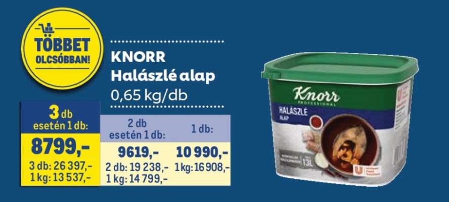 KNORR Halászlé alap