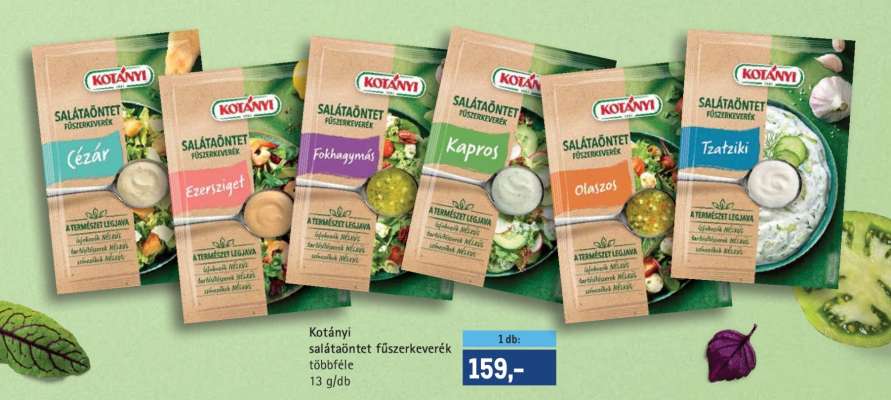 Kotányi salátaöntet fűszerkeverék