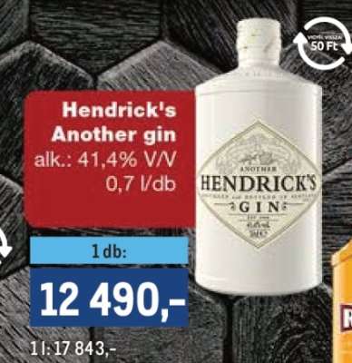 Hendrick's Another gin