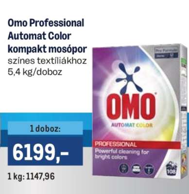 Omo Professional Automat Color kompakt mosópor