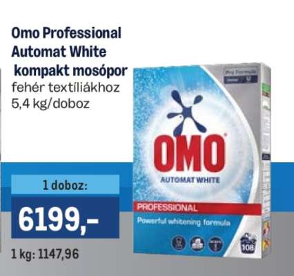 Omo Professional Automat White kompakt mosópor