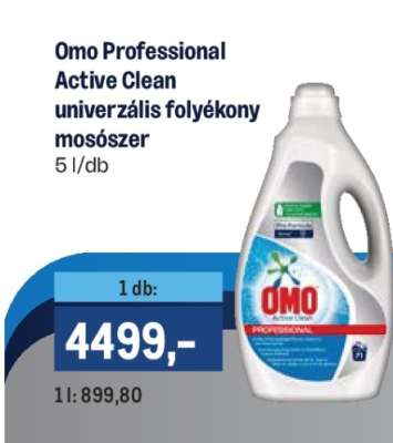 Omo Professional Active Clean univerzális folyékony mosószer