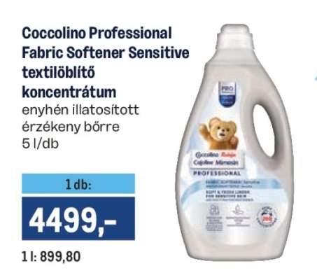 Coccolino Professional Fabric Softener Sensitive