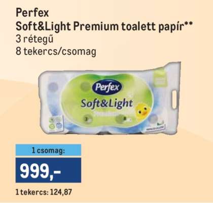 Perfex Soft&Light Premium toalett papír