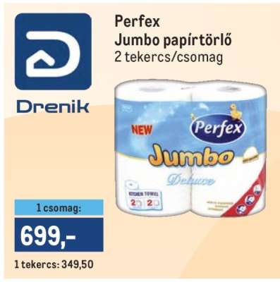 Perfex Jumbo papírtörlő