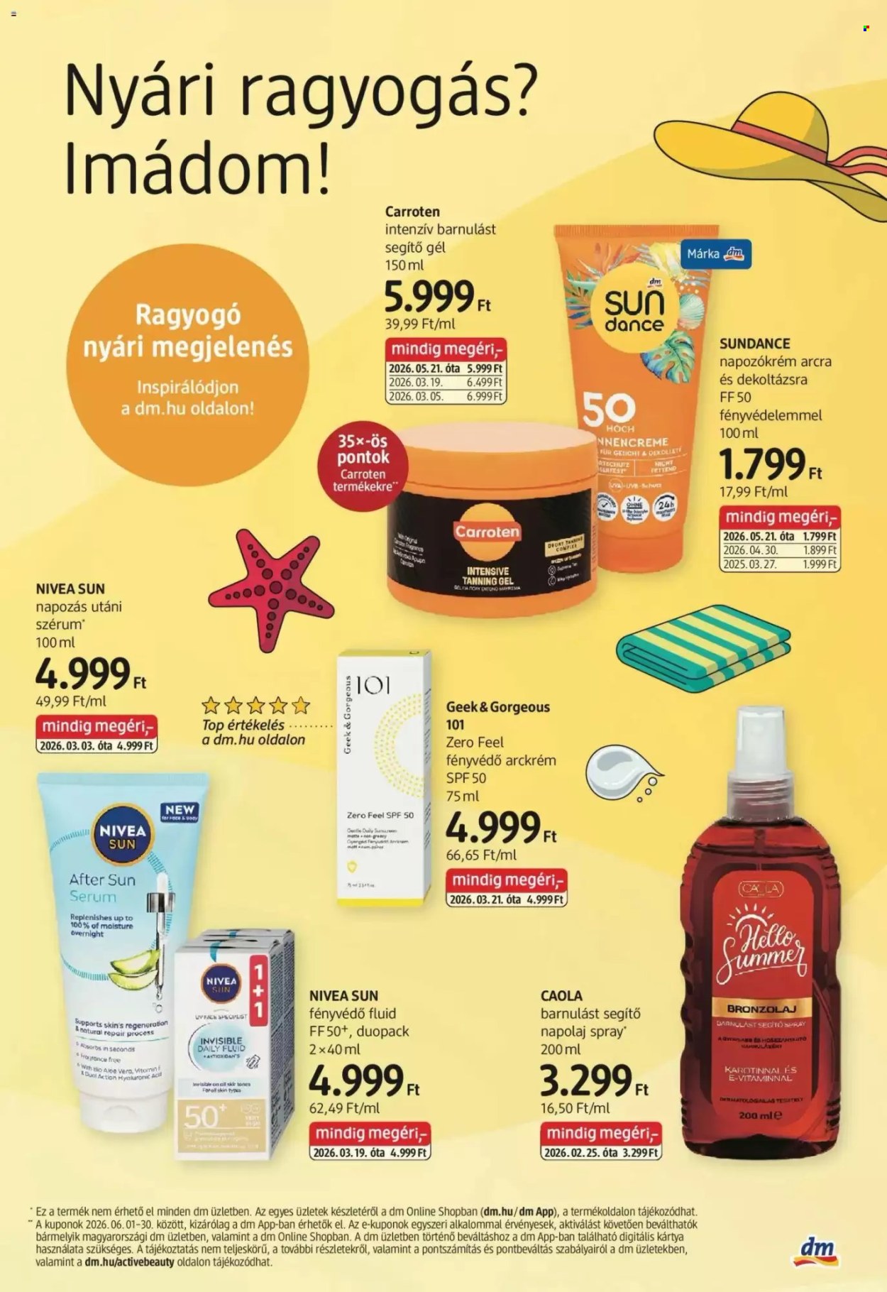 dm drogerie markt akciós újságok - 2026.06.04 - 2026.06.17. Oldal 3