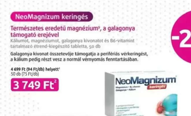 NeoMagnizum keringés