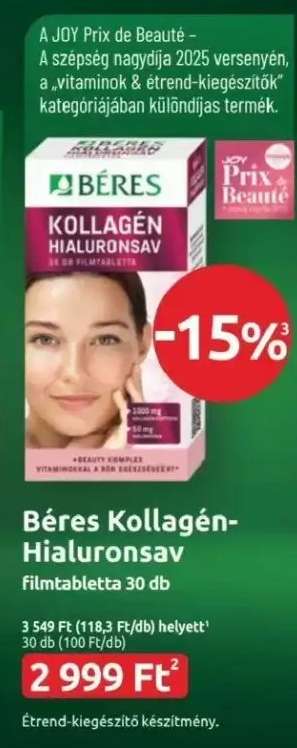 Béres Kollagén-Hialuronsav