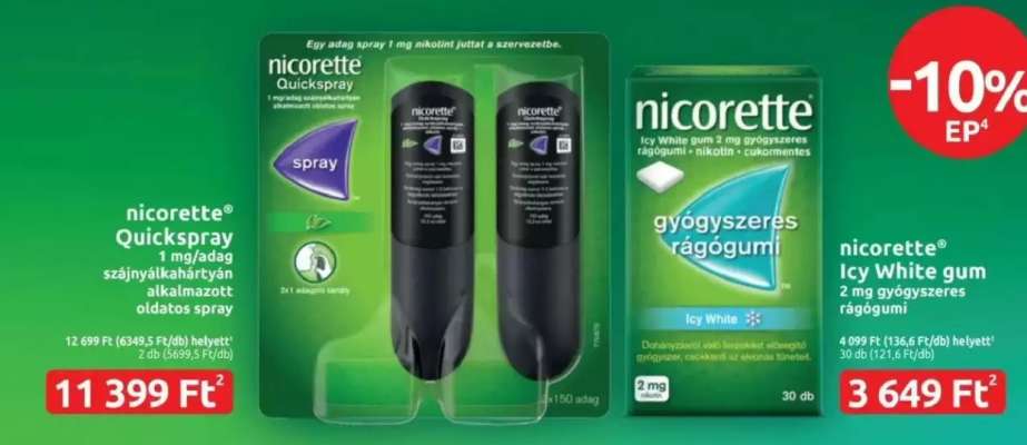 nicorette Quickspay