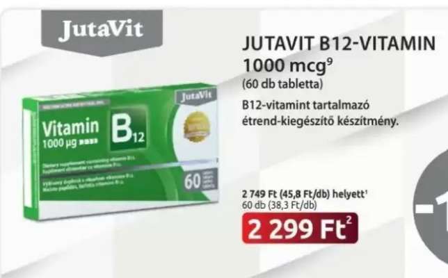 JUTAVIT B12-VITAMIN 1000 mcg