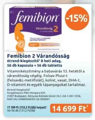 Femibion 2 Várandósság