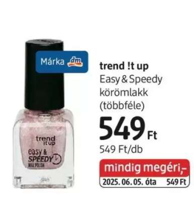 trend !t up