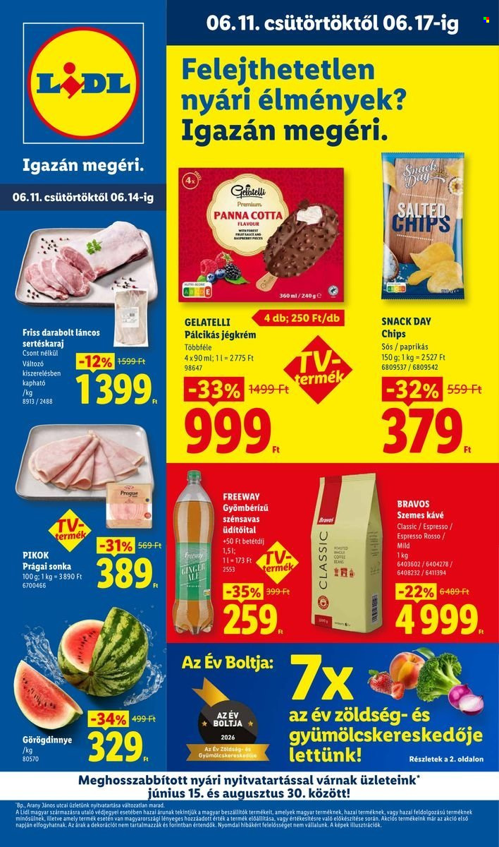 Lidl akciós újságok - 2026.06.11 - 2026.06.17. Oldal 1