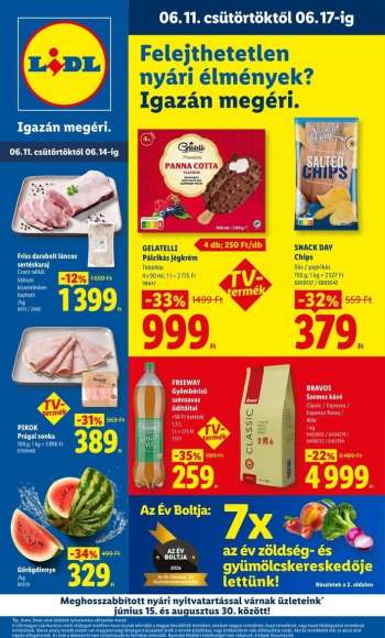 Újság Lidl - 2026.06.11 - 2026.06.17.