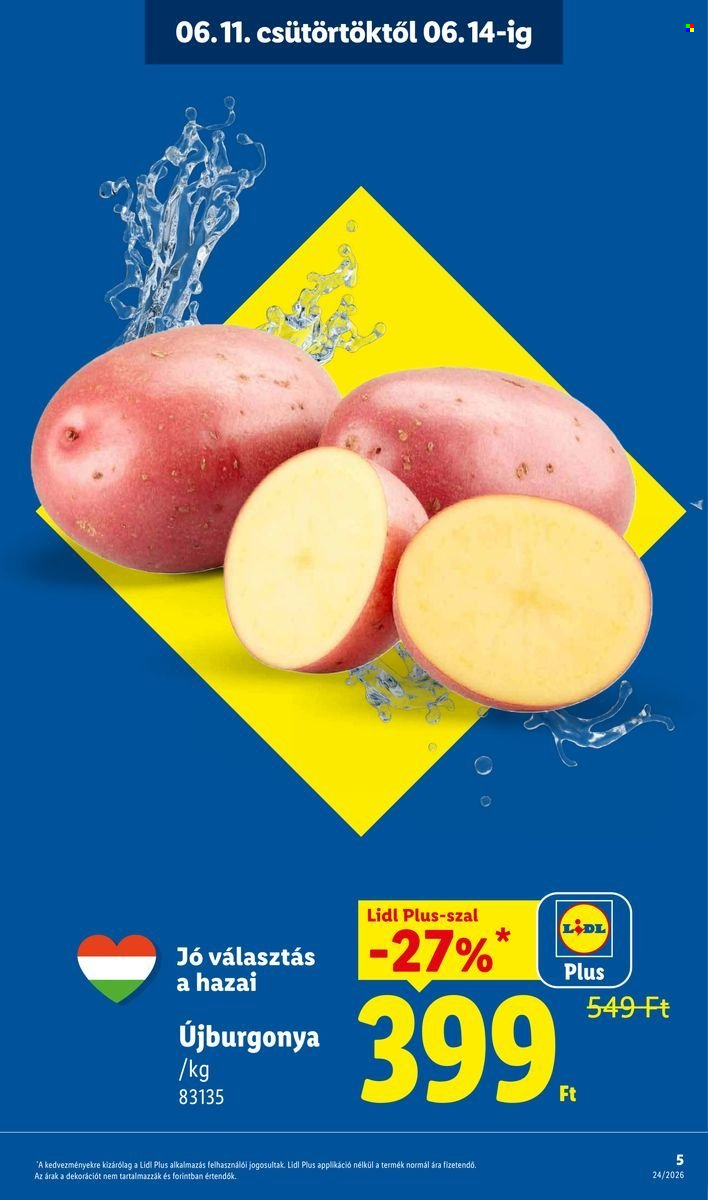 Lidl akciós újságok - 2026.06.11 - 2026.06.17. Oldal 5