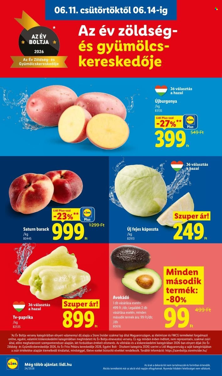 Lidl akciós újságok - 2026.06.11 - 2026.06.17. Oldal 6