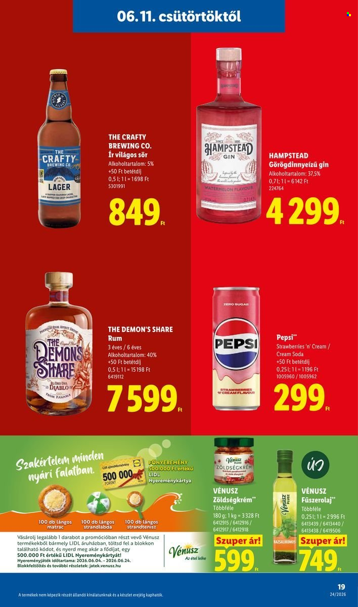 Lidl akciós újságok - 2026.06.11 - 2026.06.17. Oldal 19
