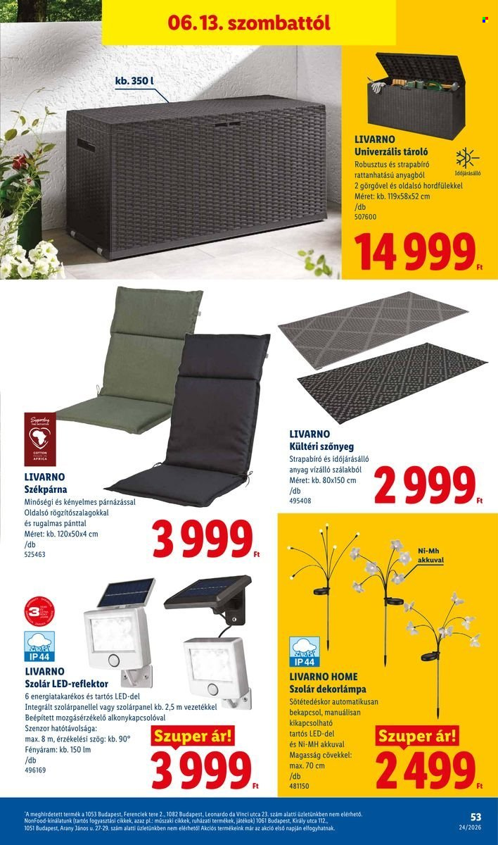 Lidl akciós újságok - 2026.06.11 - 2026.06.17. Oldal 53