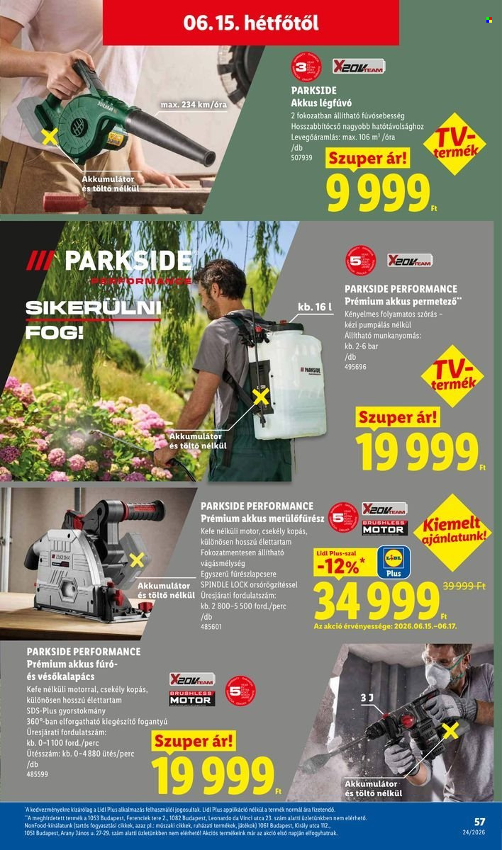 Lidl akciós újságok - 2026.06.11 - 2026.06.17. Oldal 57