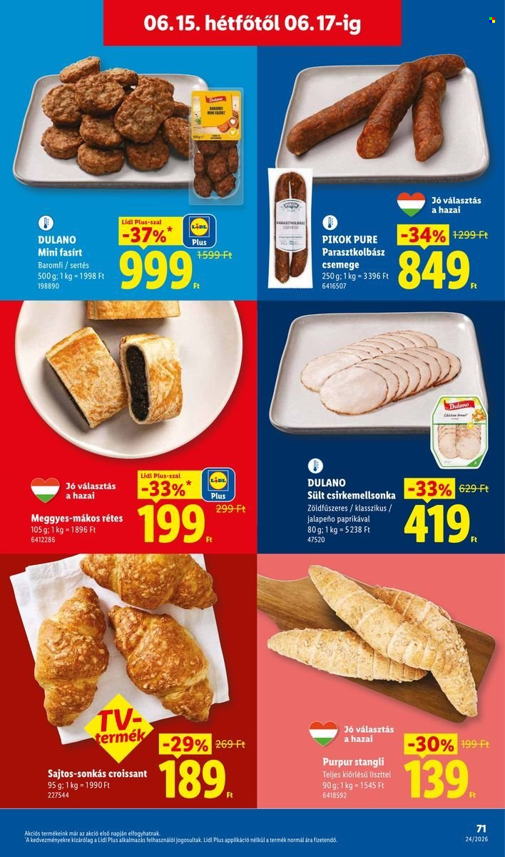 Lidl akciós újságok - 2026.06.11 - 2026.06.17. Oldal 71