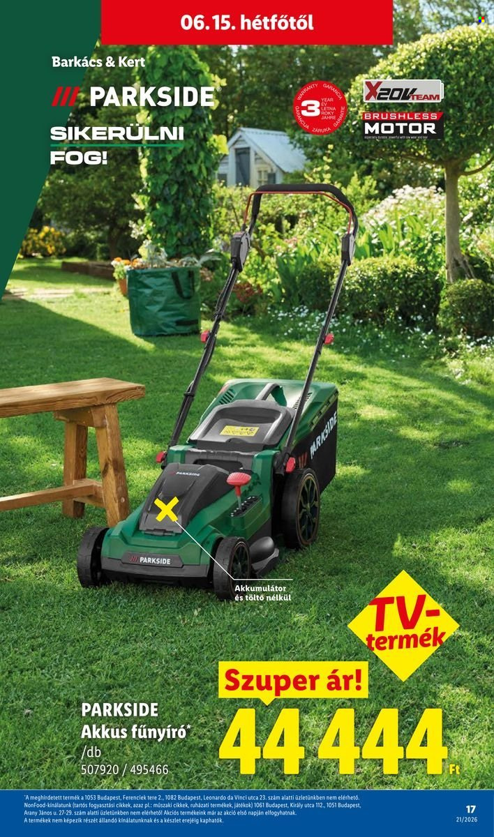 Lidl akciós újságok - 2026.06.11 - 2026.06.17. Oldal 17