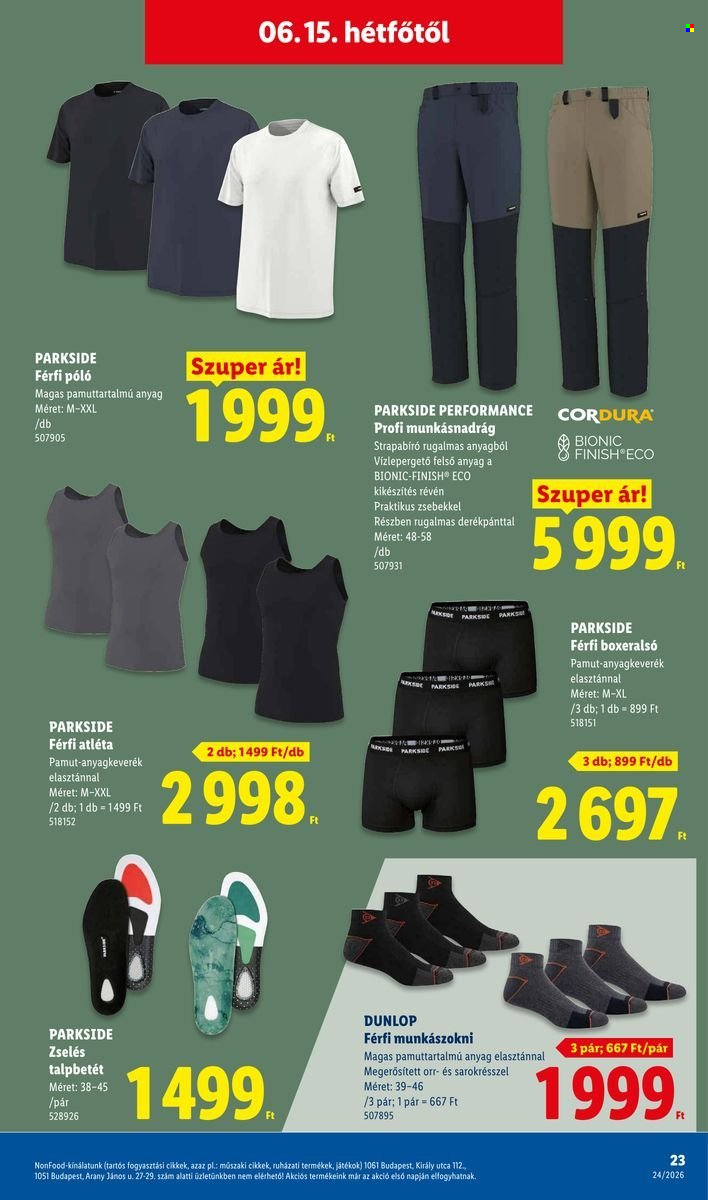 Lidl akciós újságok - 2026.06.11 - 2026.06.17. Oldal 23