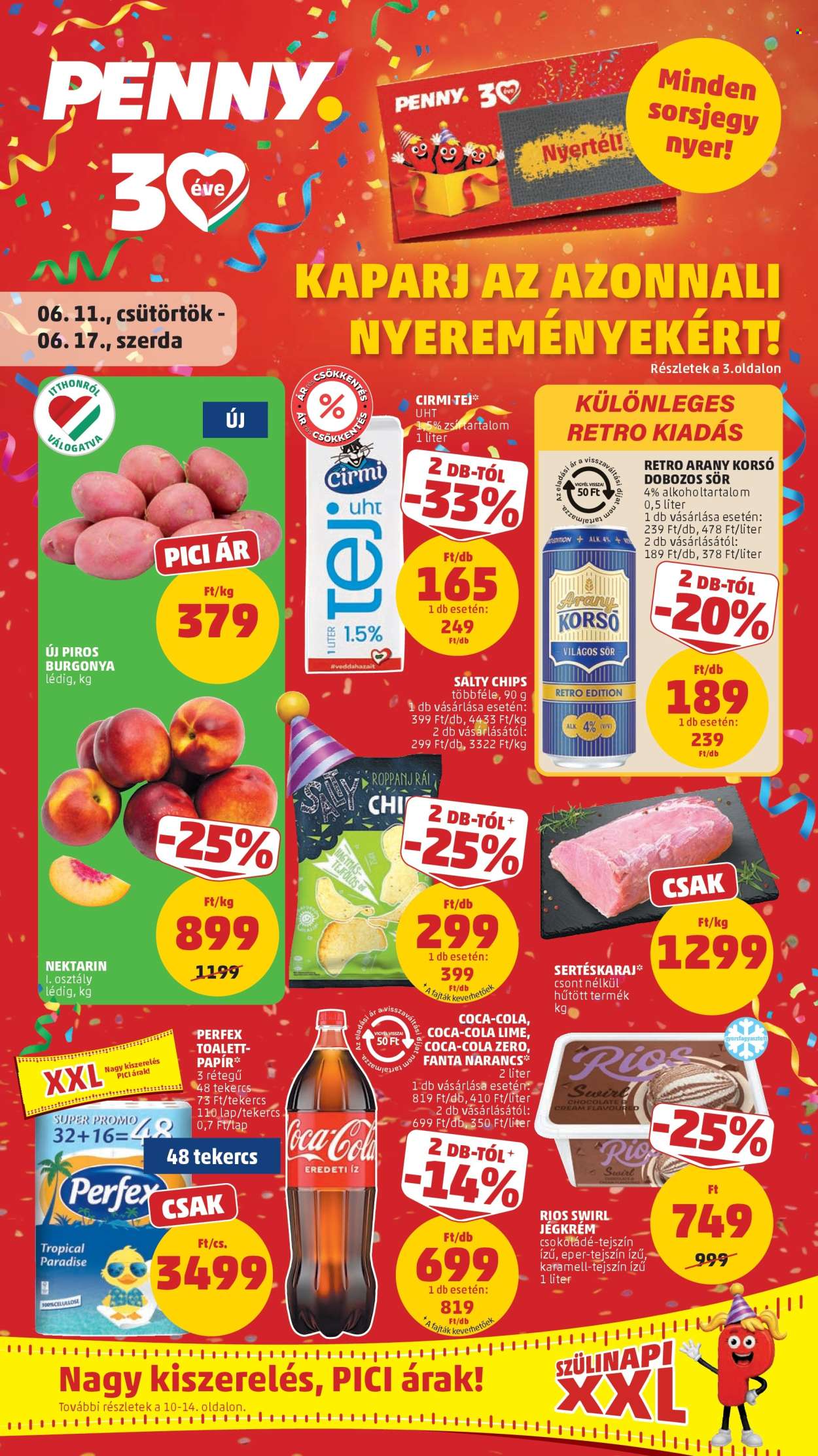 Penny Market akciós újságok - 2026.06.11 - 2026.06.17. Oldal 1