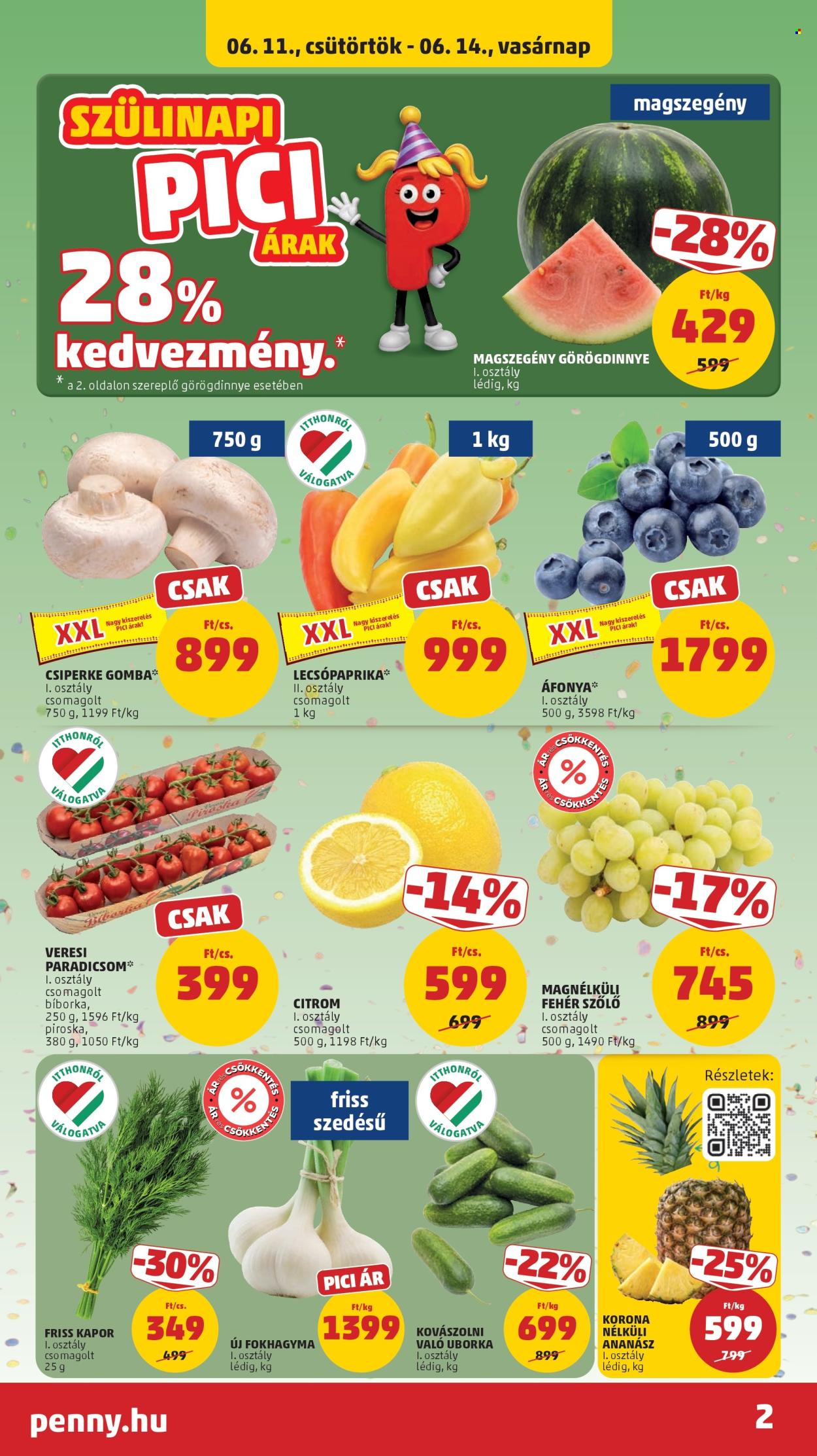 Penny Market akciós újságok - 2026.06.11 - 2026.06.17. Oldal 2