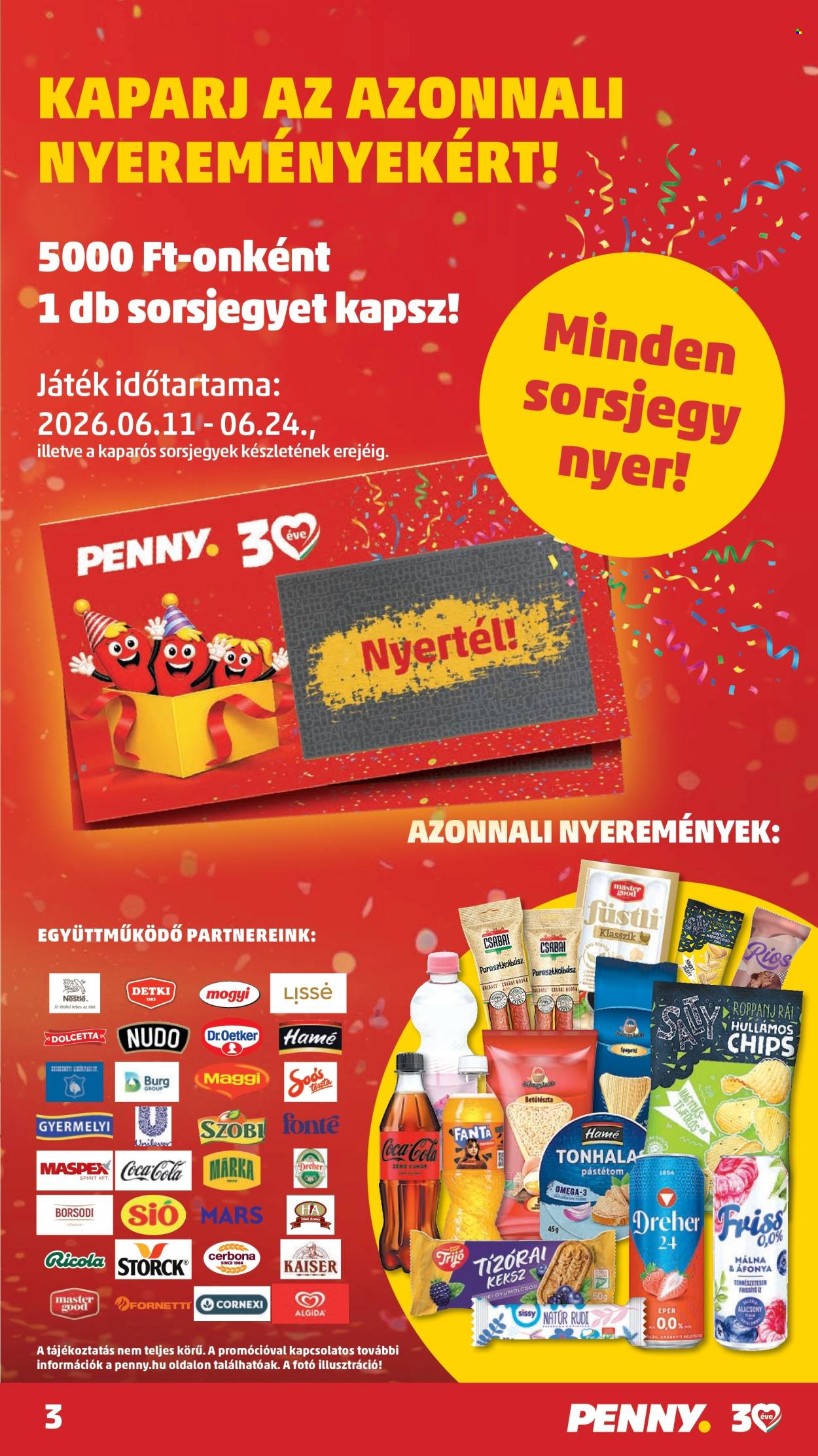 Penny Market akciós újságok - 2026.06.11 - 2026.06.17. Oldal 3