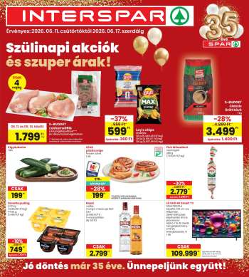 Újság INTERSPAR - 2026.06.11 - 2026.06.17.