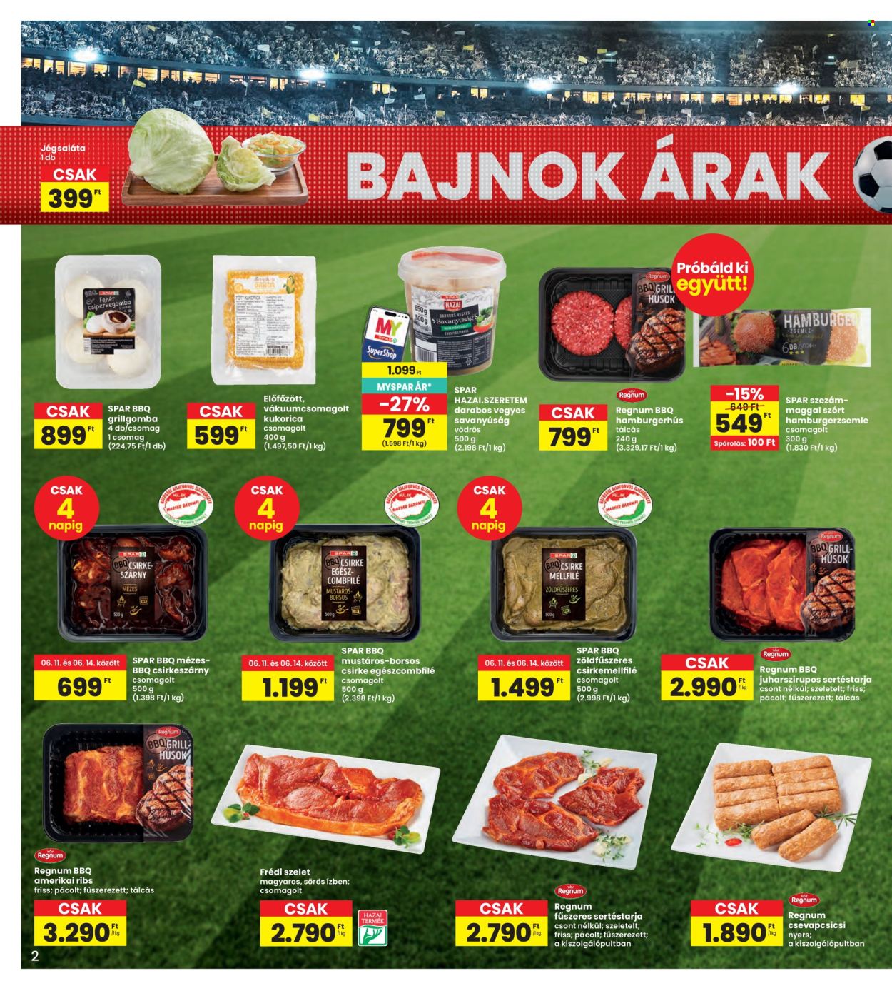 INTERSPAR akciós újságok - 2026.06.11 - 2026.06.17. Oldal 2