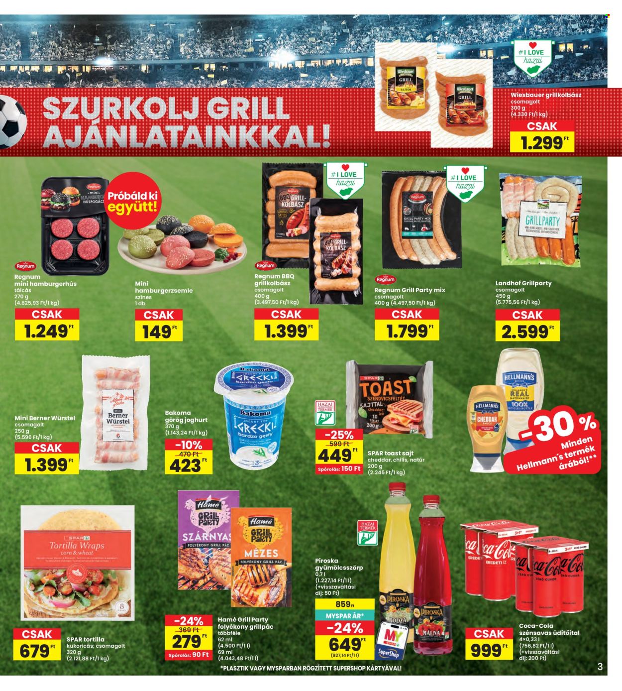 INTERSPAR akciós újságok - 2026.06.11 - 2026.06.17. Oldal 3