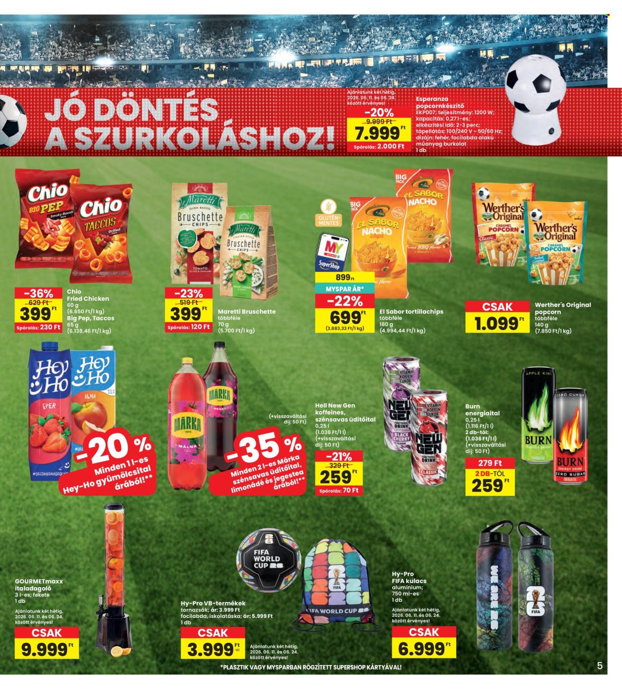 INTERSPAR akciós újságok - 2026.06.11 - 2026.06.17. Oldal 5