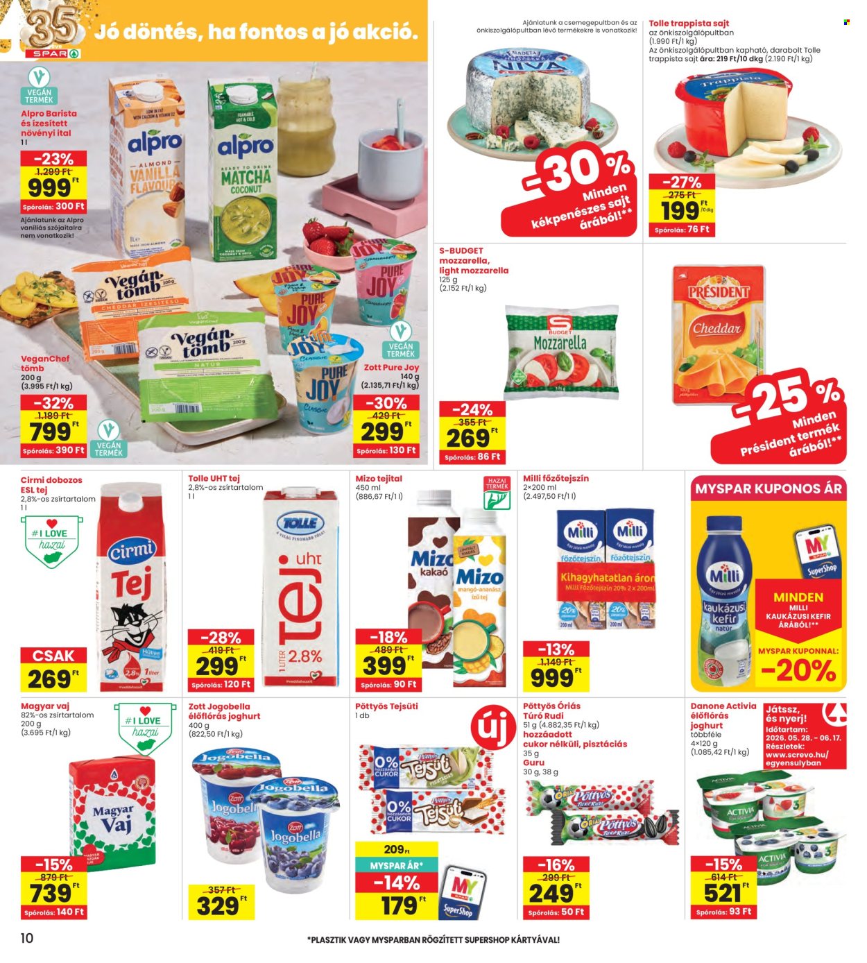 INTERSPAR akciós újságok - 2026.06.11 - 2026.06.17. Oldal 10