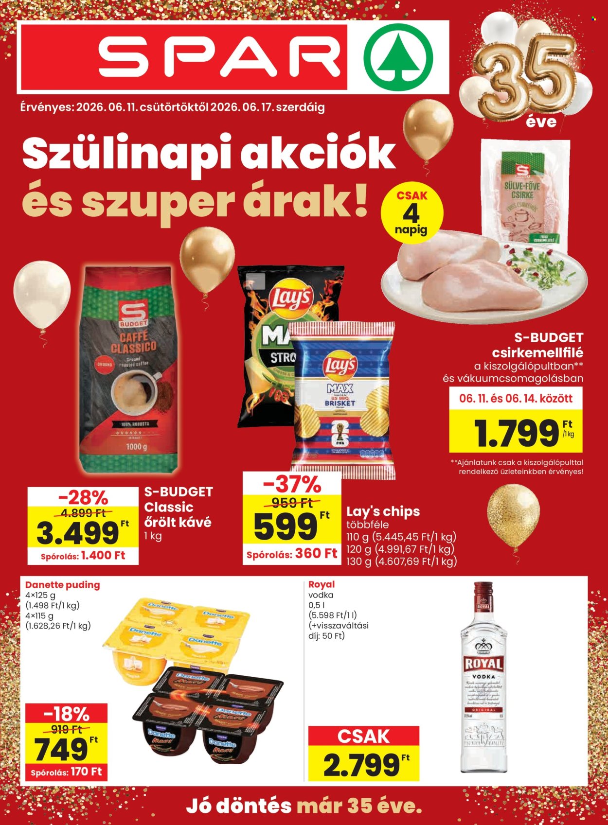 SPAR akciós újságok - 2026.06.11 - 2026.06.17. Oldal 1