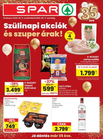 Újság SPAR - 2026.06.11 - 2026.06.17.