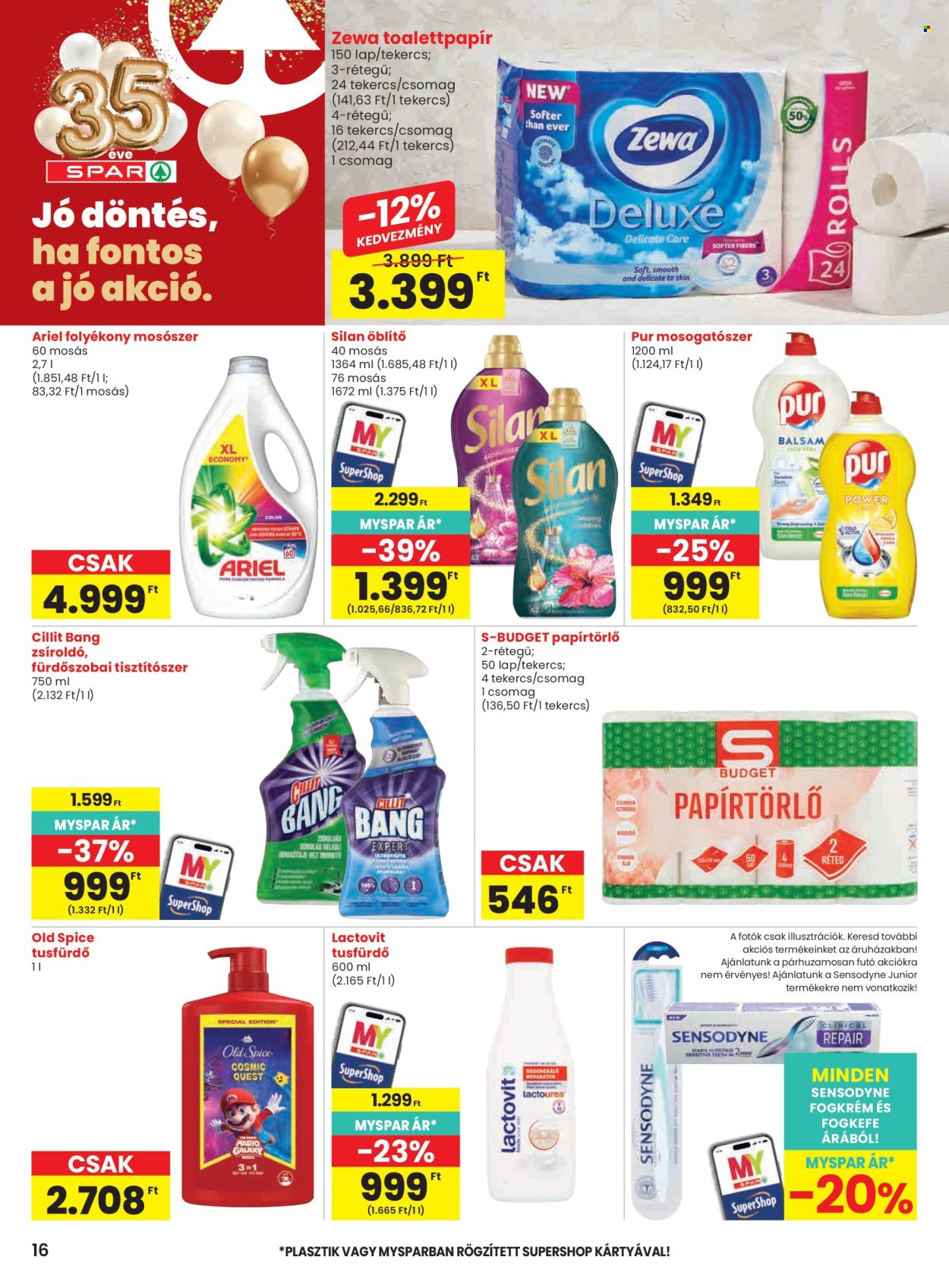 SPAR akciós újságok - 2026.06.11 - 2026.06.17. Oldal 16