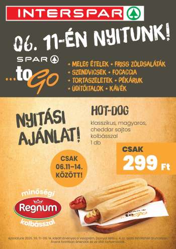 Újság INTERSPAR - 2026.06.11 - 2026.08.31.