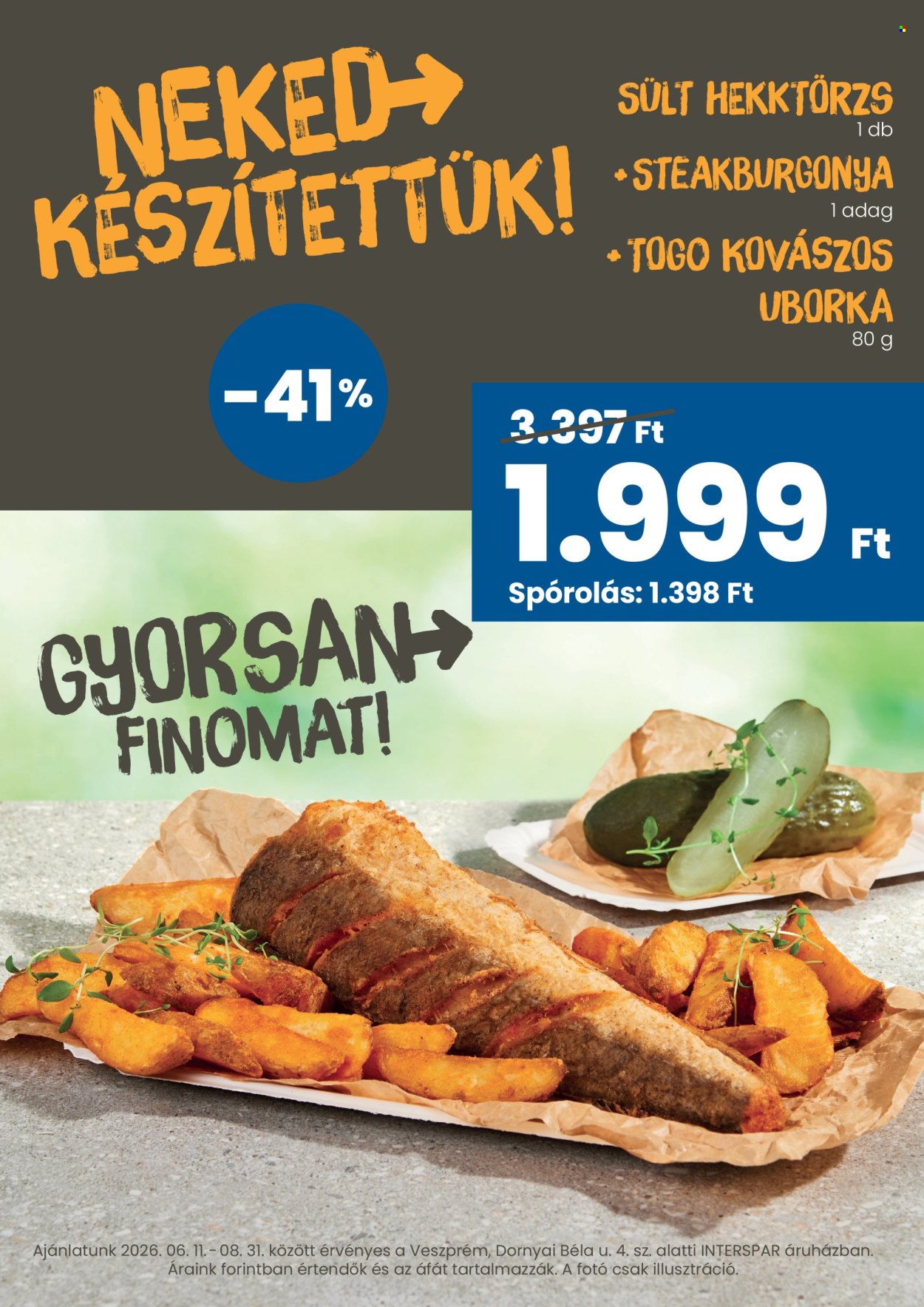 INTERSPAR akciós újságok - 2026.06.11 - 2026.08.31. Oldal 3