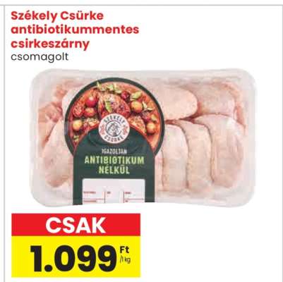 Székely Csirke antibiotikummmentes csirkeszárny