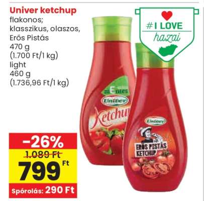 UNIVER Ketchup