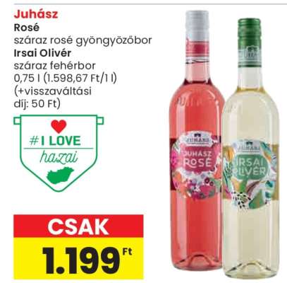 Juhász Rosé & Irsai Olivér