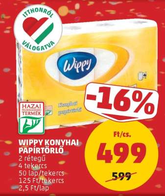 Wippy Konyhai Papírtörlő